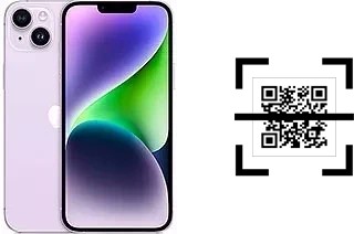 Comment lire les codes QR sur un Apple iPhone 14 Plus ?