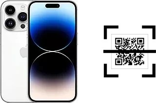 Comment lire les codes QR sur un Apple iPhone 14 Pro ?