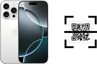 Comment lire les codes QR sur un Apple iPhone 16 Pro ?