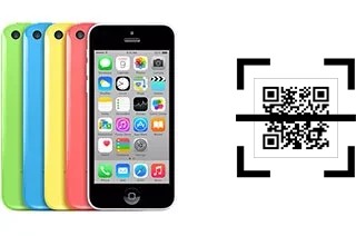 Comment lire les codes QR sur un Apple iPhone 5c ?