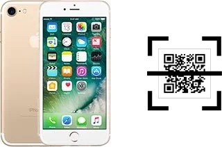 Comment lire les codes QR sur un Apple iPhone 7 ?