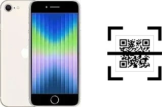 Comment lire les codes QR sur un Apple iPhone SE (2022) ?