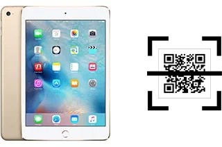 Comment lire les codes QR sur un Apple iPad mini 4 (2015) ?