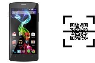 Comment lire les codes QR sur un Archos 50b Platinum ?