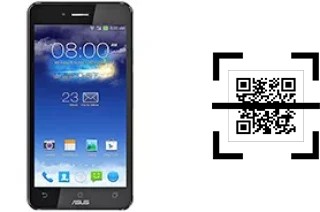 Comment lire les codes QR sur un Asus PadFone X ?