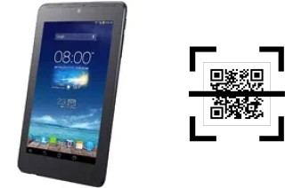 Comment lire les codes QR sur un Asus Fonepad 7 ?