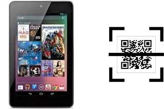 Comment lire les codes QR sur un Asus Google Nexus 7 ?