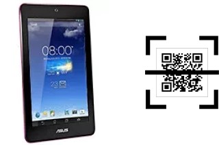 Comment lire les codes QR sur un Asus Memo Pad HD7 8 GB ?