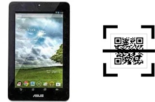 Comment lire les codes QR sur un Asus Memo Pad ME172V ?