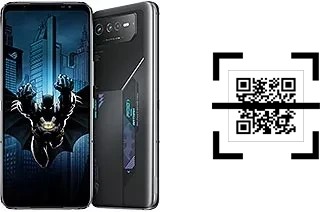 Comment lire les codes QR sur un Asus ROG Phone 6 Batman Edition ?