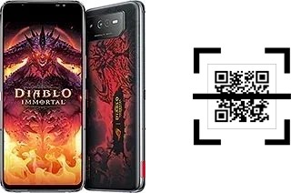 Comment lire les codes QR sur un Asus ROG Phone 6 Diablo Immortal Edition ?