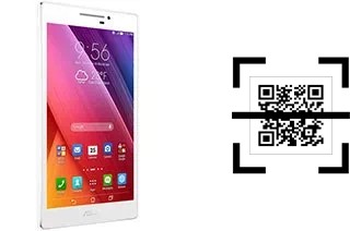 Comment lire les codes QR sur un Asus Zenpad 7.0 Z370CG ?