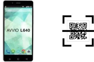 Comment lire les codes QR sur un Avvio L640 ?