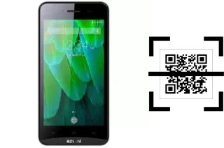 Comment lire les codes QR sur un Azumi A45GL ?