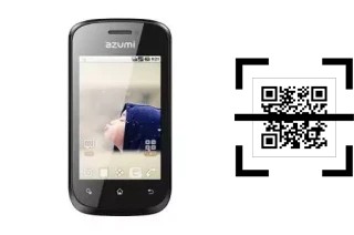 Comment lire les codes QR sur un Azumi KL35 ?