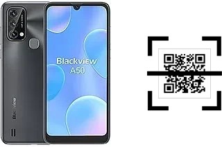 Comment lire les codes QR sur un Blackview A50 ?