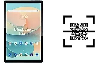 Comment lire les codes QR sur un Blackview Tab 11 ?