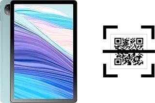 Comment lire les codes QR sur un Blackview Oscal Pad 18 ?