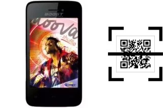 Comment lire les codes QR sur un Boost Moova Shuffle ?