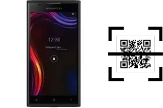 Comment lire les codes QR sur un Brigmton BPhone 551QC ?