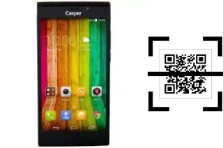 Comment lire les codes QR sur un Casper VIA V6X ?