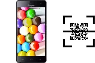 Comment lire les codes QR sur un Casper VIA V8 ?