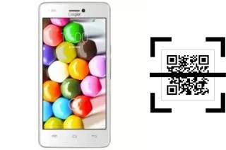 Comment lire les codes QR sur un Casper VIA V8c ?