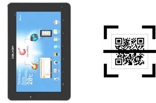 Comment lire les codes QR sur un Celkon CT 1 ?