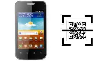 Comment lire les codes QR sur un CloudFone Excite 350G ?