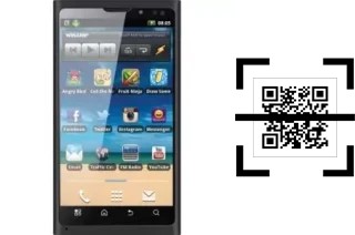 Comment lire les codes QR sur un CloudFone Excite 430G ?