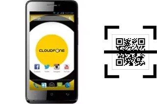 Comment lire les codes QR sur un CloudFone Excite 451TV ?