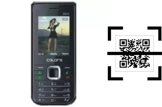 Comment lire les codes QR sur un Colors Mobile CG301 ?