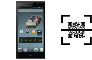 Comment lire les codes QR sur un ConCorde Smartphone 5005 NFC ?