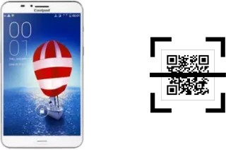 Comment lire les codes QR sur un Coolpad Halo ?