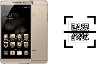 Comment lire les codes QR sur un Coolpad Max ?