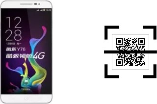 Comment lire les codes QR sur un Coolpad Y76 ?