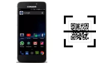 Comment lire les codes QR sur un Coradir LBS50 3G Classic ?