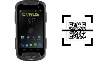 Comment lire les codes QR sur un Cyrus CS23 ?