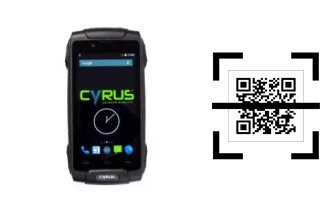 Comment lire les codes QR sur un Cyrus CS30 ?