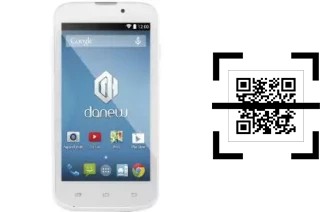 Comment lire les codes QR sur un Danew Konnect 450 ?