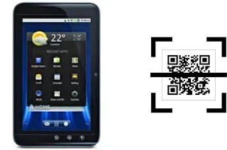 Comment lire les codes QR sur un Dell Streak 7 ?