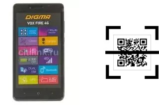 Comment lire les codes QR sur un Digma Vox Fire 4G ?