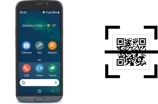 Comment lire les codes QR sur un Doro 8050 Plus ?