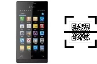 Comment lire les codes QR sur un Eton T850 ?