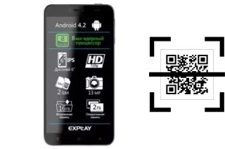 Comment lire les codes QR sur un Explay Diamond ?