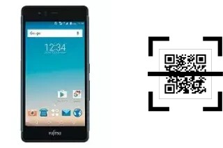 Comment lire les codes QR sur un Fujitsu Arrows M357 ?