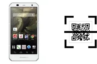 Comment lire les codes QR sur un Fujitsu Arrows NX F-02G ?