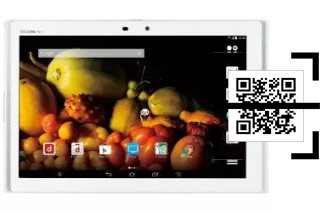 Comment lire les codes QR sur un Fujitsu Arrows Tab F-03G ?