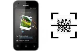 Comment lire les codes QR sur un G-Tide E60 ?