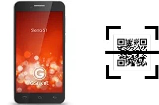 Comment lire les codes QR sur un Gigabyte GSmart Sierra S1 ?